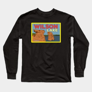 Wilson Lake, Kansas Long Sleeve T-Shirt